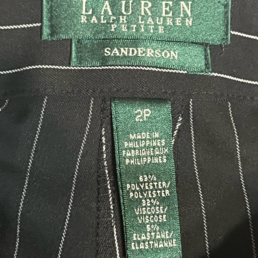 Lauren Ralph Lauren pants size 2P - Picture 3 of 3